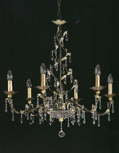 111 Italian chandelier - Lustre tourbillon